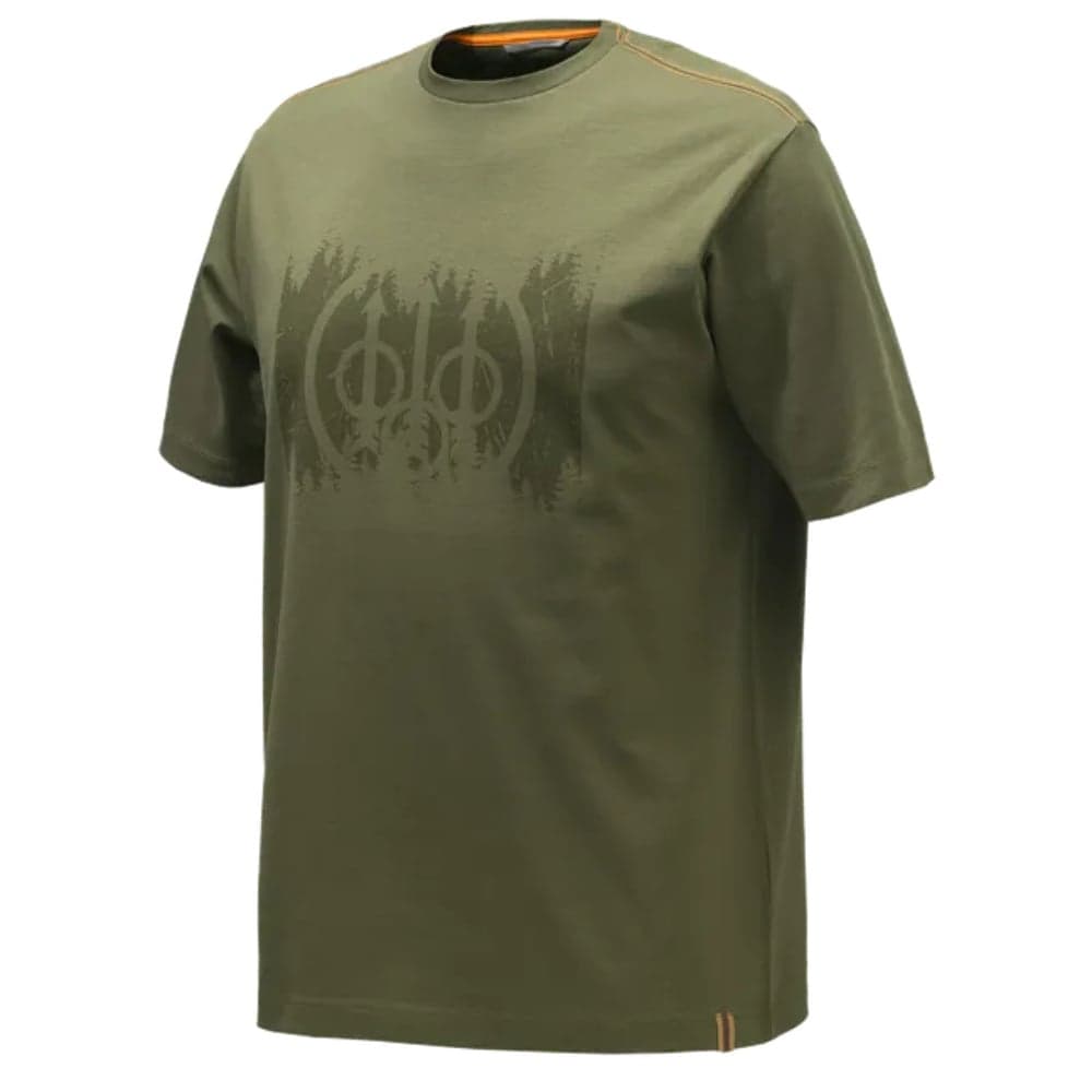 Trident T-Shirt Dark Olive, view: 0