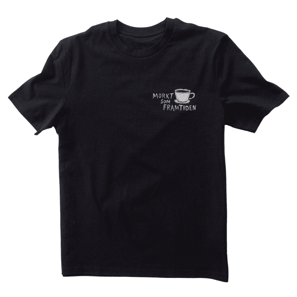 T-Shirt "Mörkt Som Framtiden" Black, view: 0