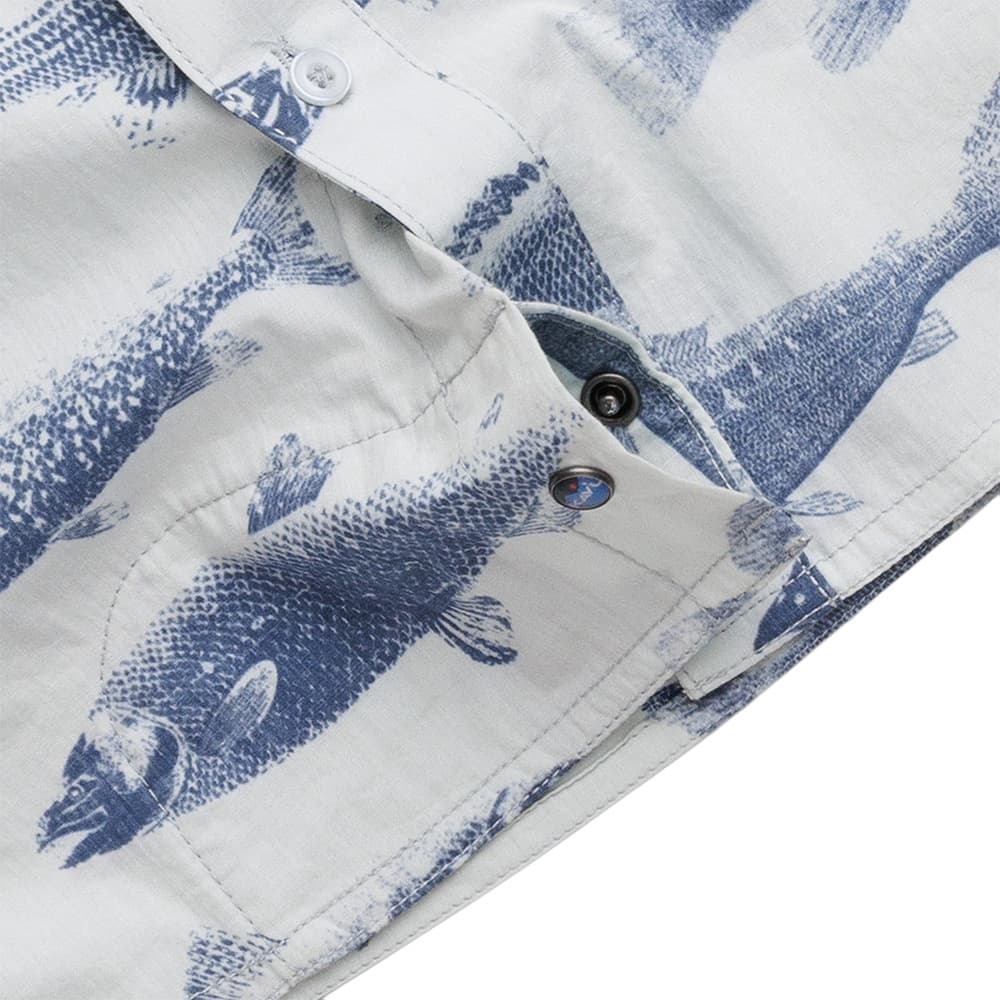 M's Topspot Short Sleeve Shirt Big Blue Fish, view: 2