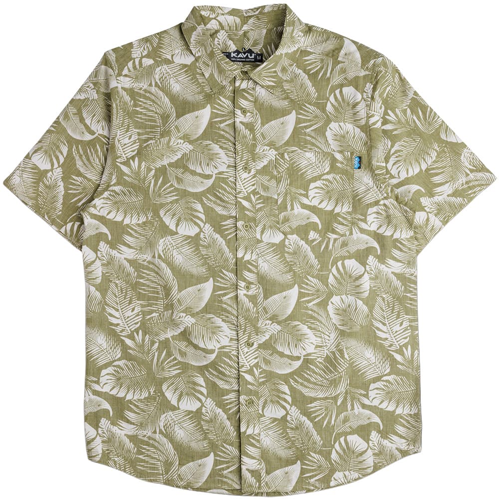 M's Topspot Short Sleeve Shirt Calm Palm, view: 0