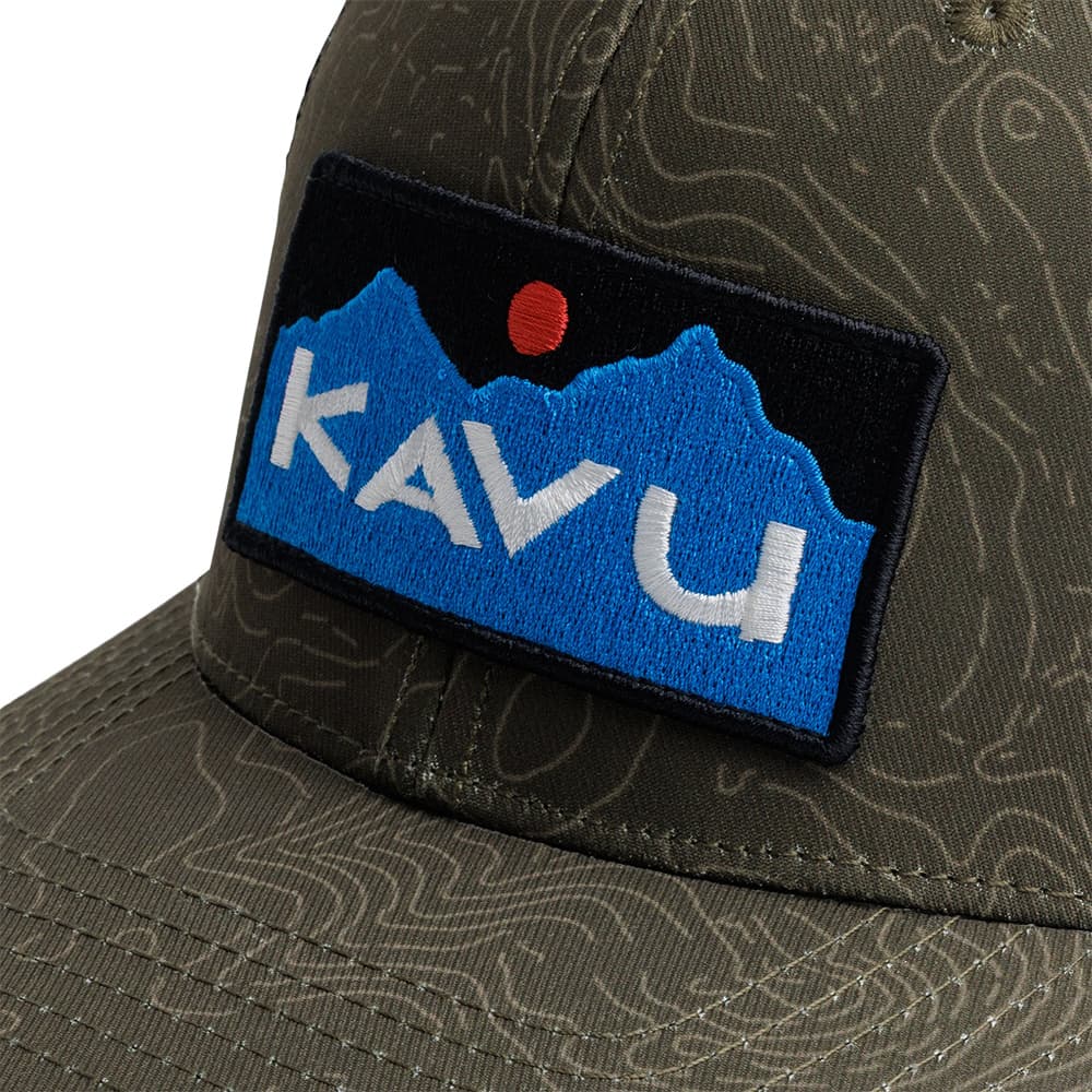 Above Standard Trucker Cap Olive Topo, view: 2
