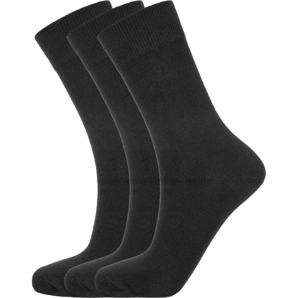 Classix Bamboo Sock 3-Pack Black, view: 0