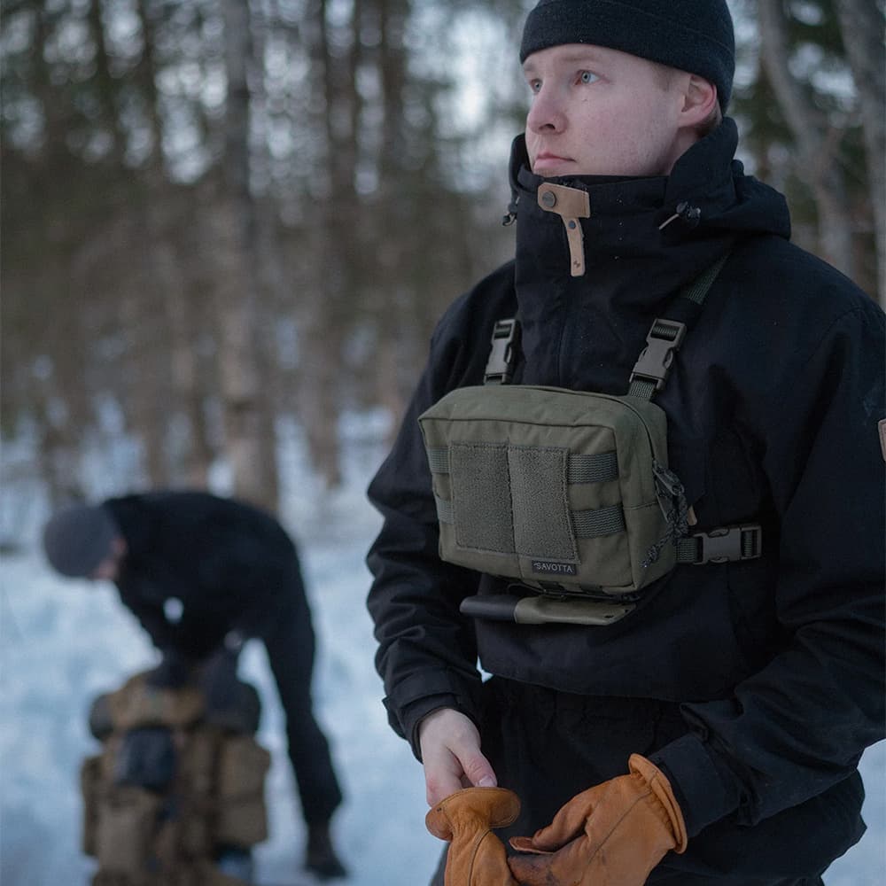 Rintamus Chest Pack Black, view: 2