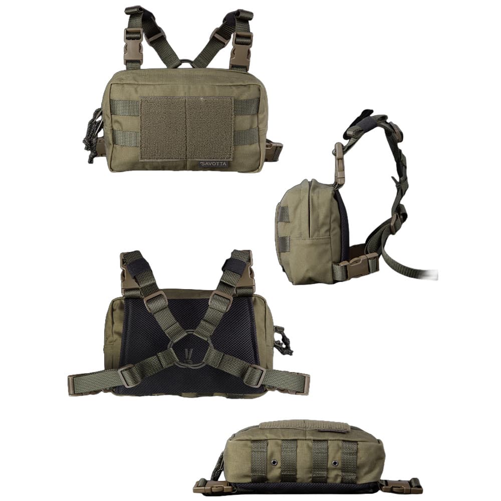 Rintamus Chest Pack Black, view: 1