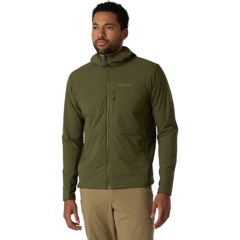 Revlo Hybrid Hoody Surplus Green, view: 2