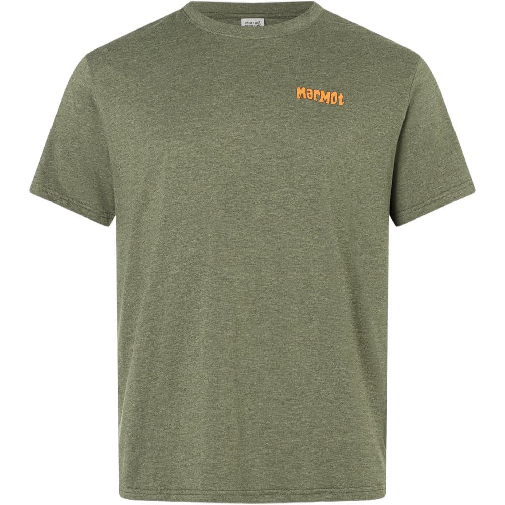 Marty Goggles Tee Ss Surplus Green Heather, view: 0