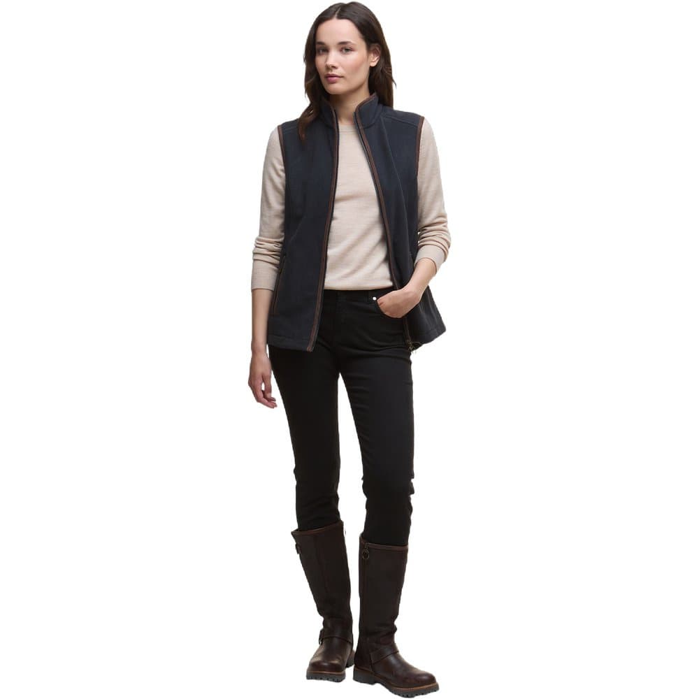 Country Colton Fleece Gilet Navy, view: 1