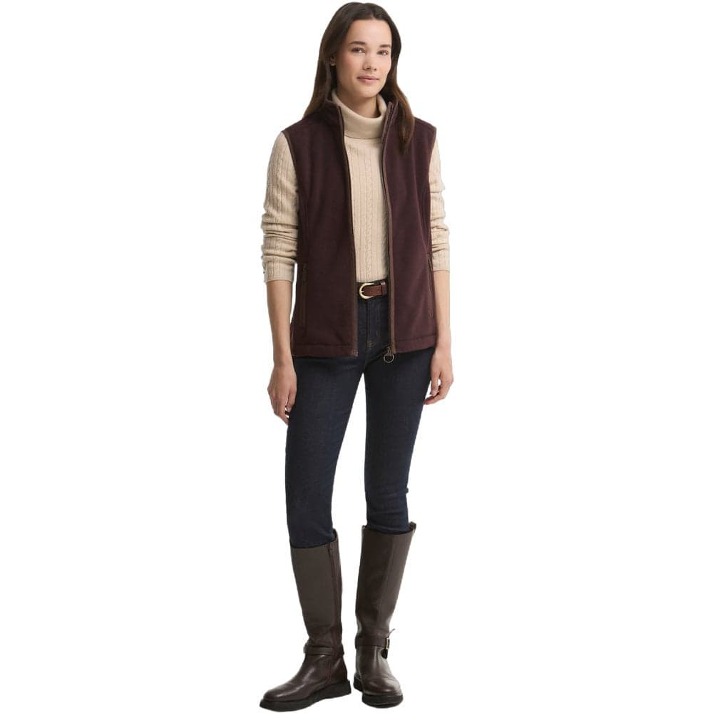 Country Colton Fleece Gilet Fig, view: 1