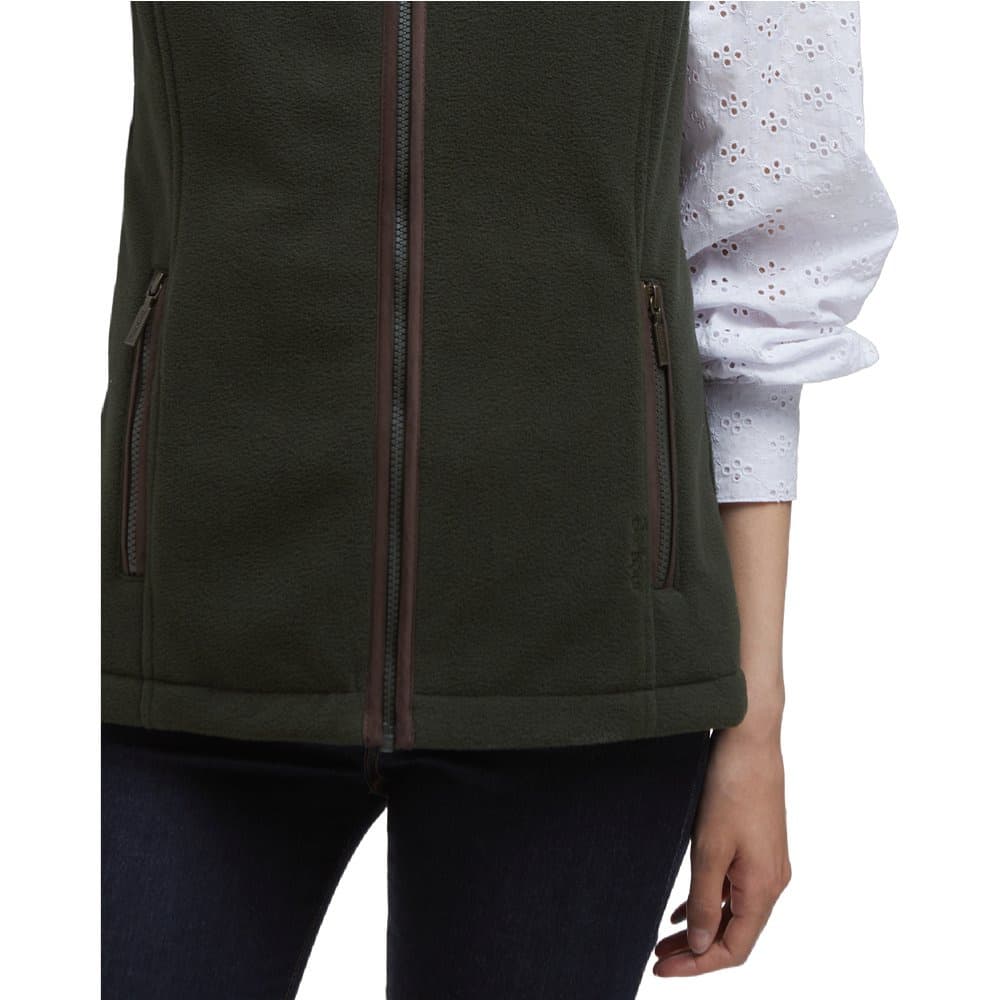 Country Colton Fleece Gilet Sage, view: 5