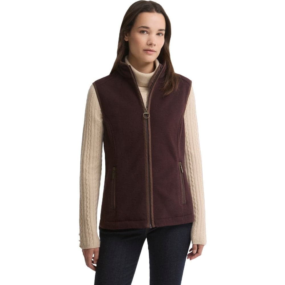 Country Colton Fleece Gilet Fig, view: 2