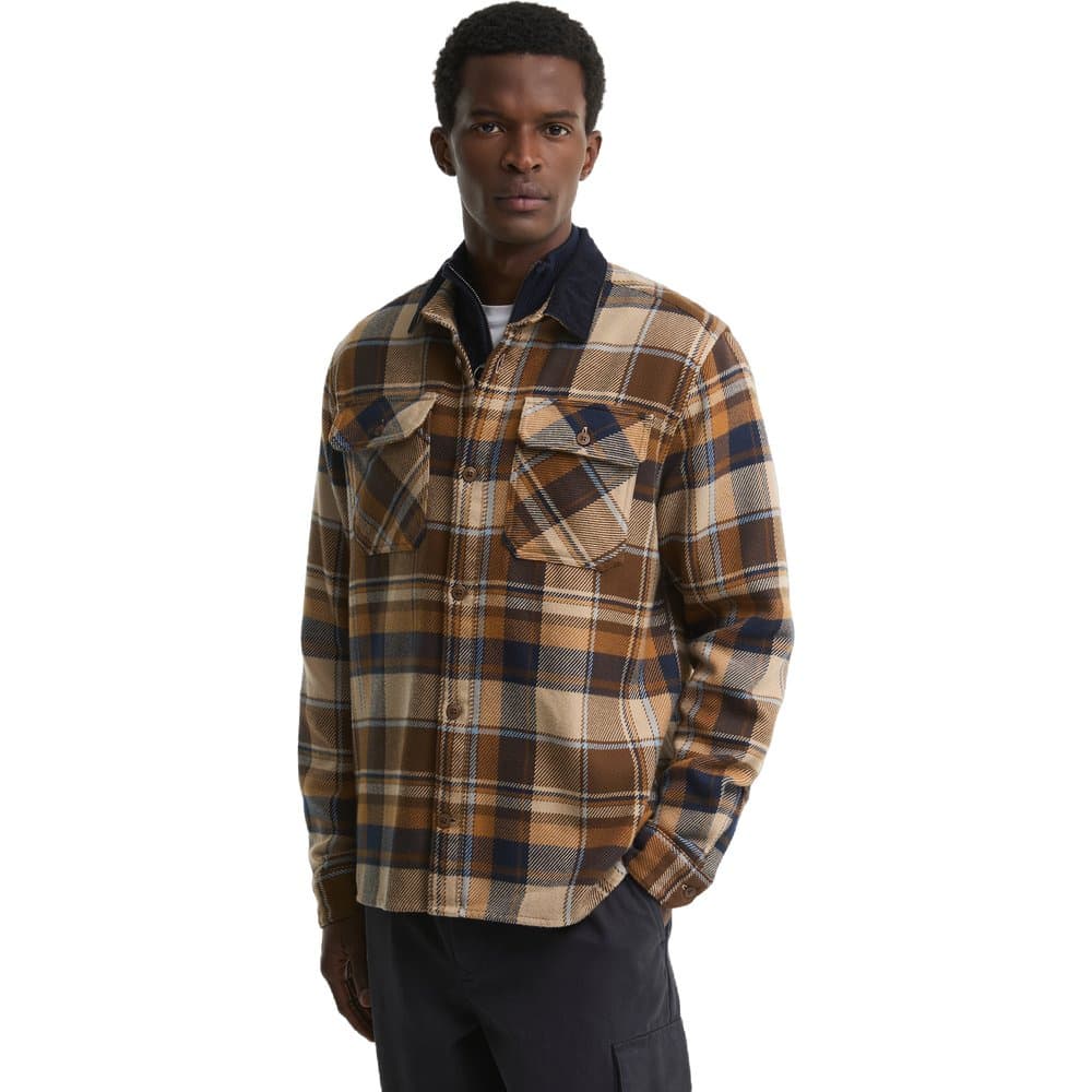 Grasmoor Shirt Dark Sand, view: 2