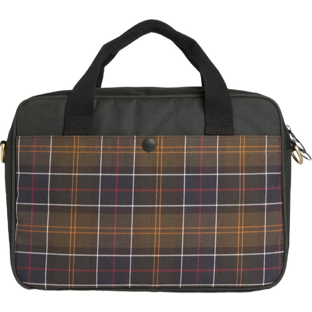Field Waxed Laptop Bag Sage, view: 1