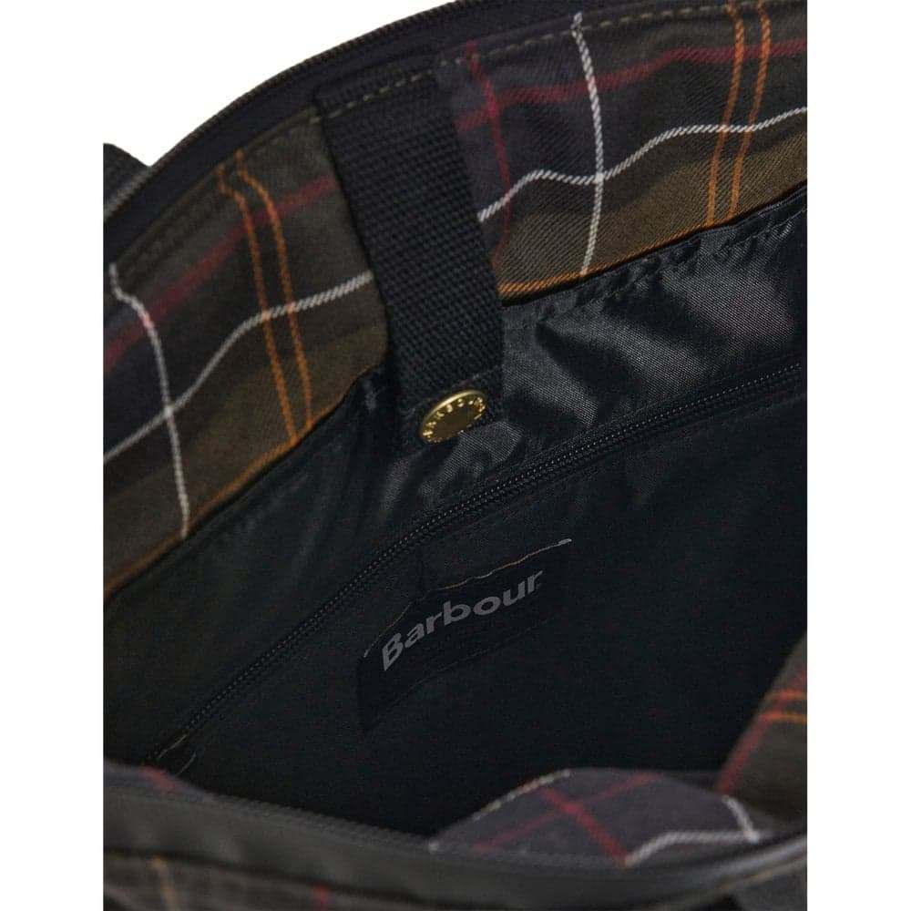 Field Tartan Wax Backpack Dark Classic Tartan, view: 3