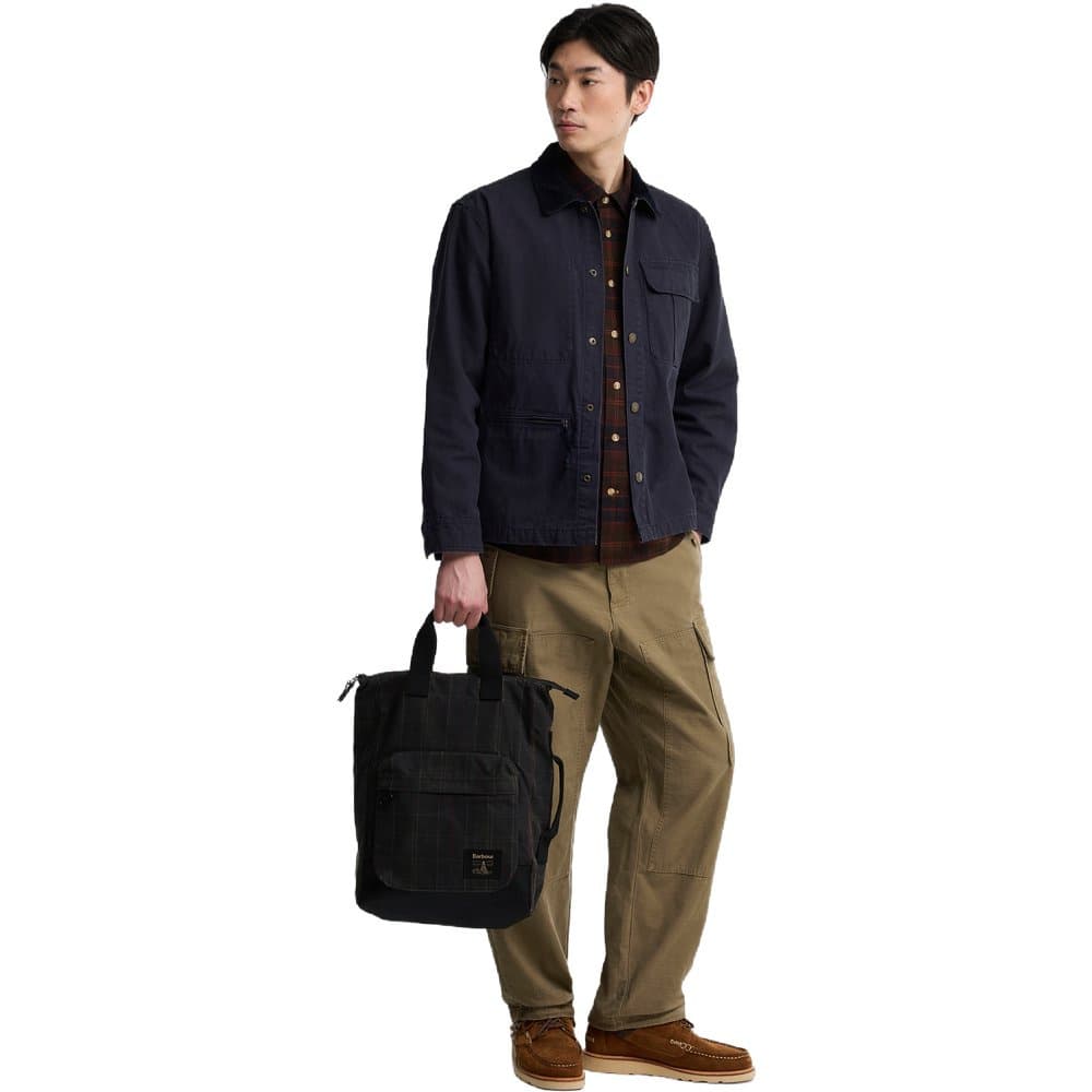 Field Tartan Wax Backpack Dark Classic Tartan, view: 4