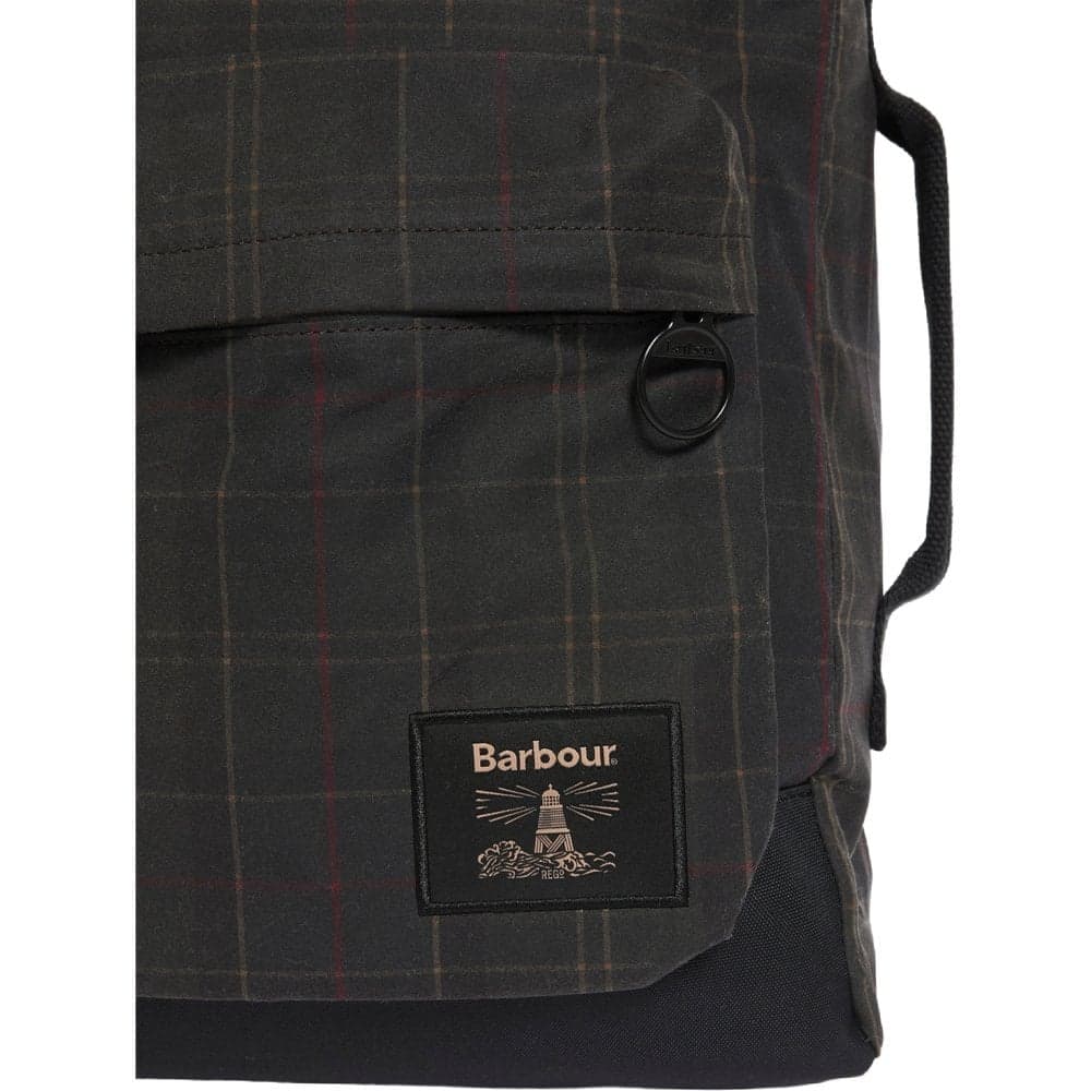 Field Tartan Wax Backpack Dark Classic Tartan, view: 2