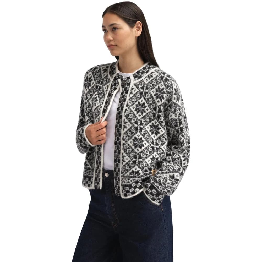 Sotra Alpa Fem. Jacket Black White, view: 1
