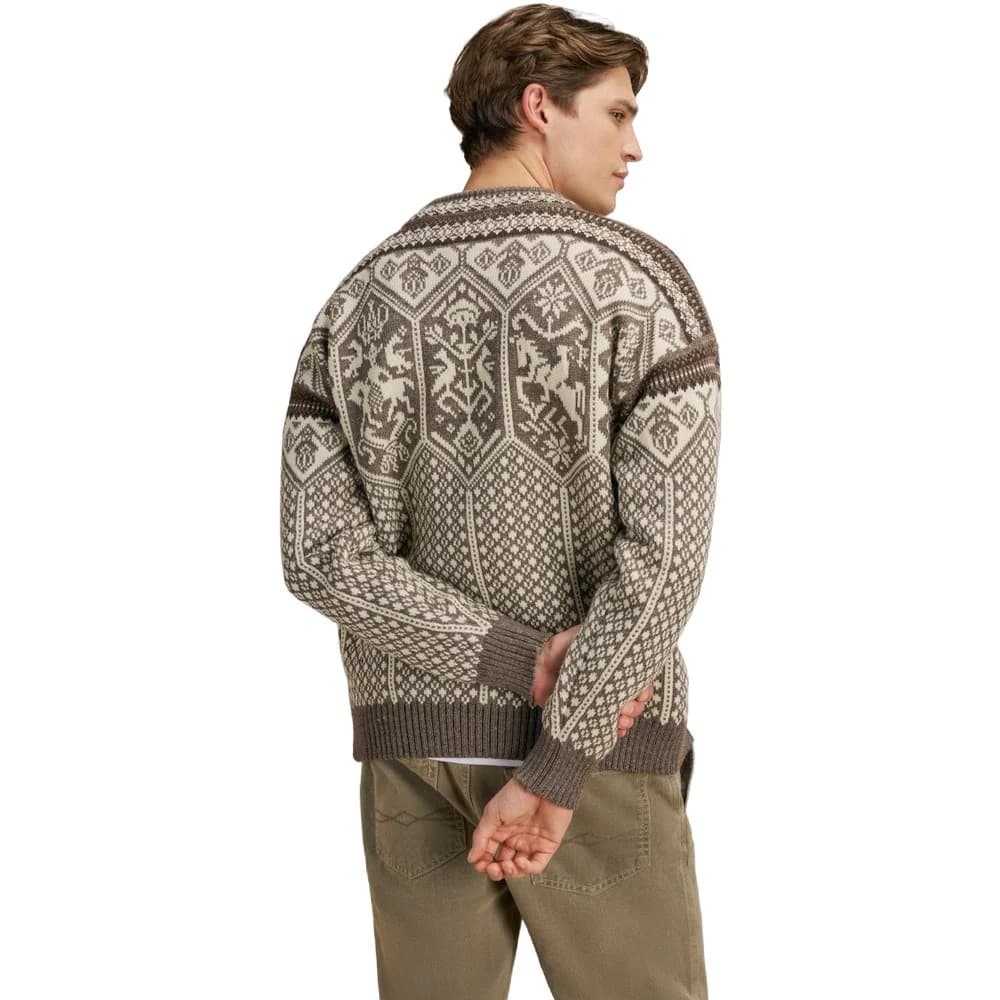 1994 Masc Sweater Nutmeg Nat.White Coffee, view: 2