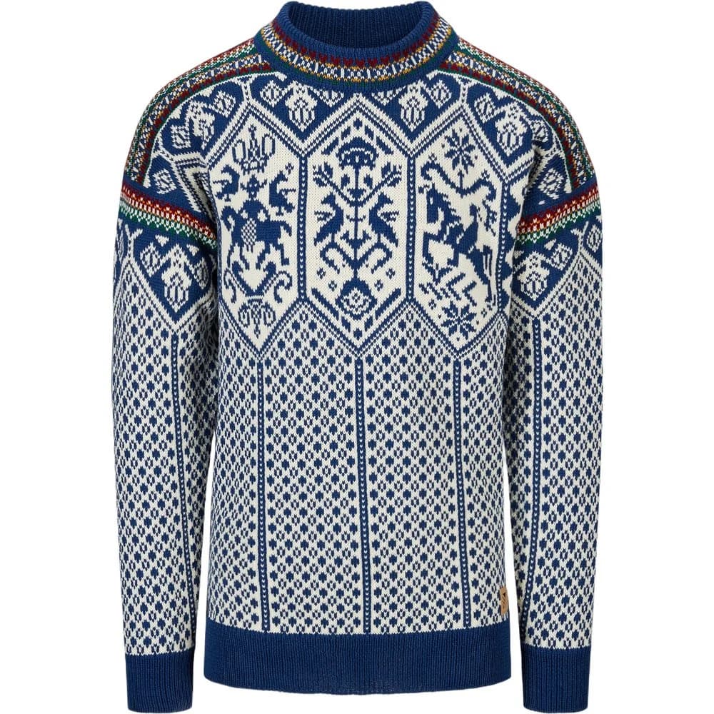1994 Masc Sweater Indigo Mustard Bottlegreen, view: 0