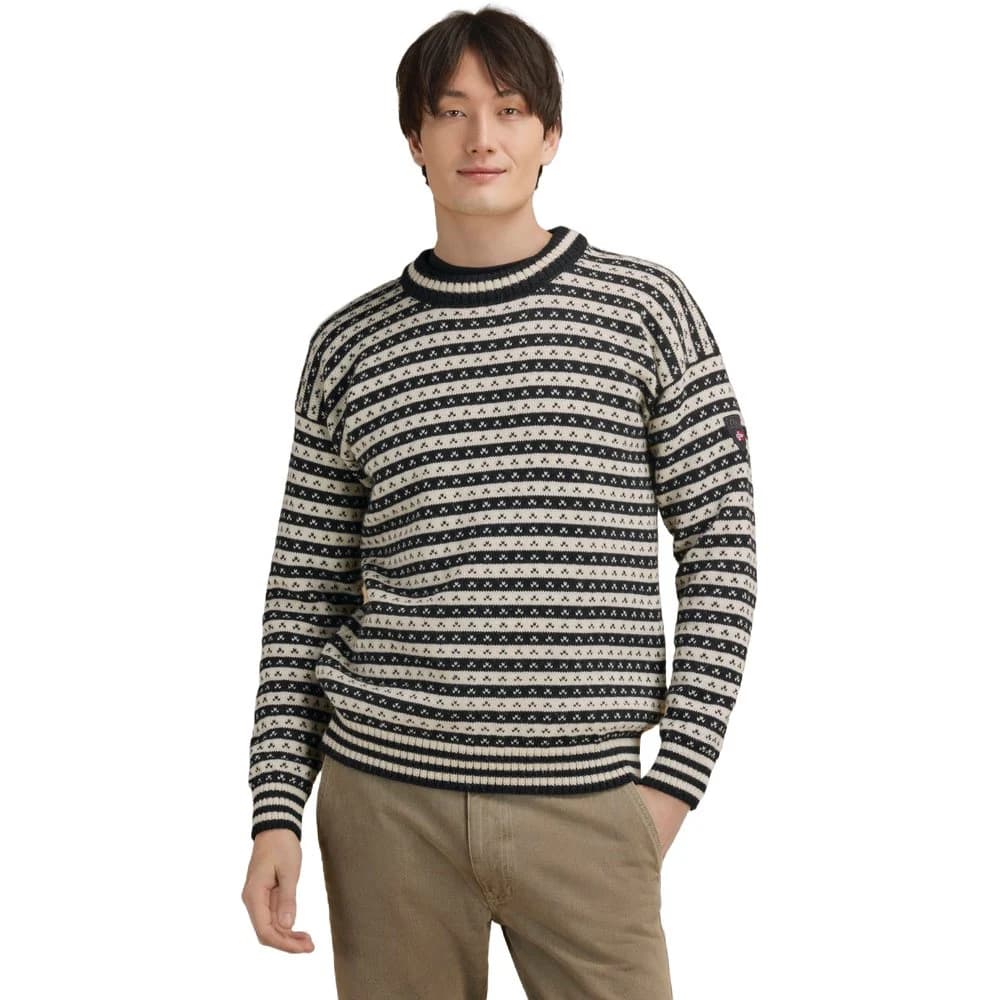 Skipsleia Unisex Sweater Black Offwhite, view: 1