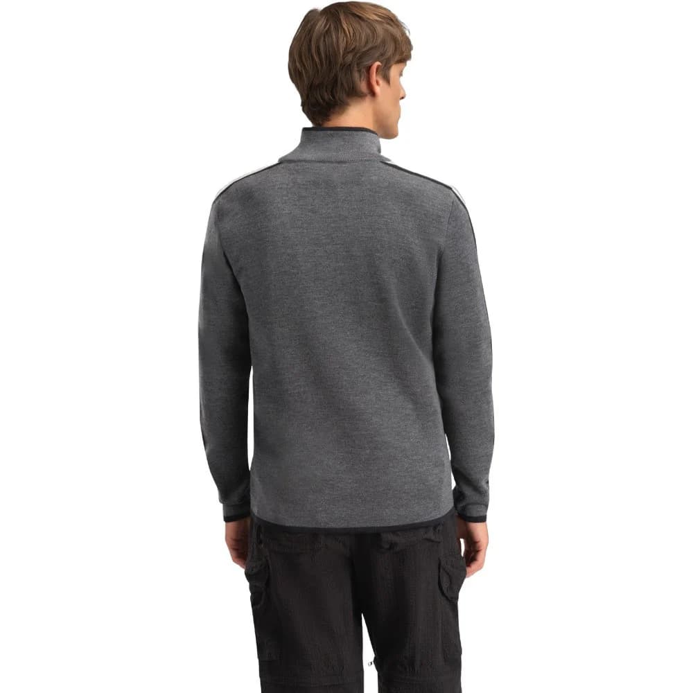 Nale Masc. Sweater Smoke Dark Charcoal, view: 2