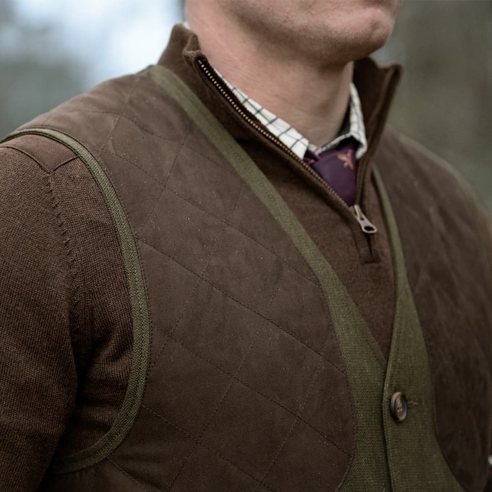 Woodcock Royale Väst Shaded Olive, view: 2
