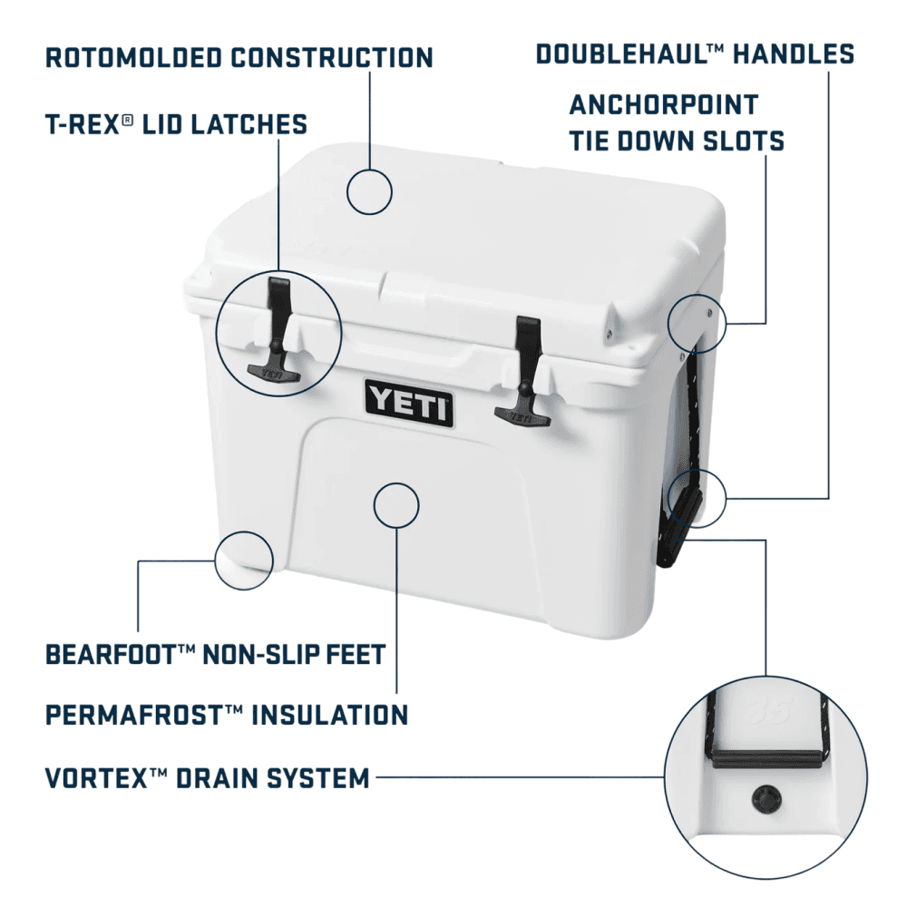 Tundra® 35 Cool Box Navy, view: 4