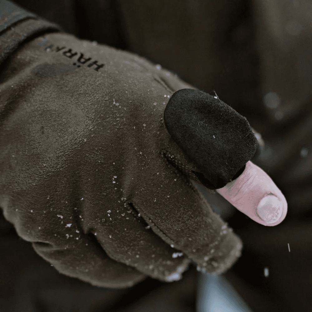 Garor Hws Handskar Med Vikbart Finger Hunting Green, view: 3