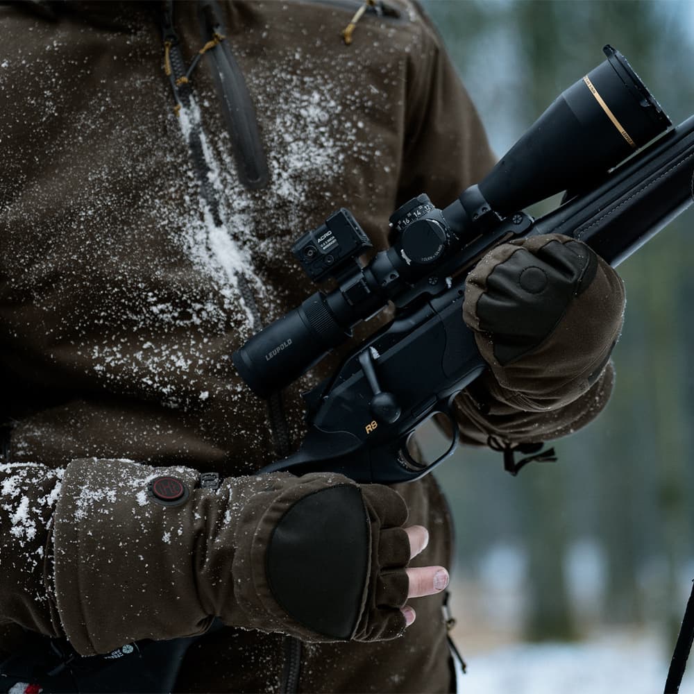 Heat Hsp Tumvantar Med Vikbar Fingerhuv Hunting Green, view: 5