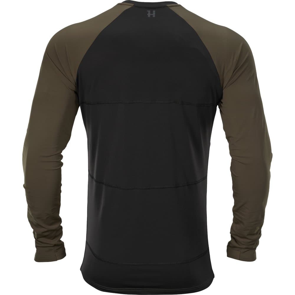 Heat Usb-C Långärmad T-Shirt Willow Green/Black, view: 1