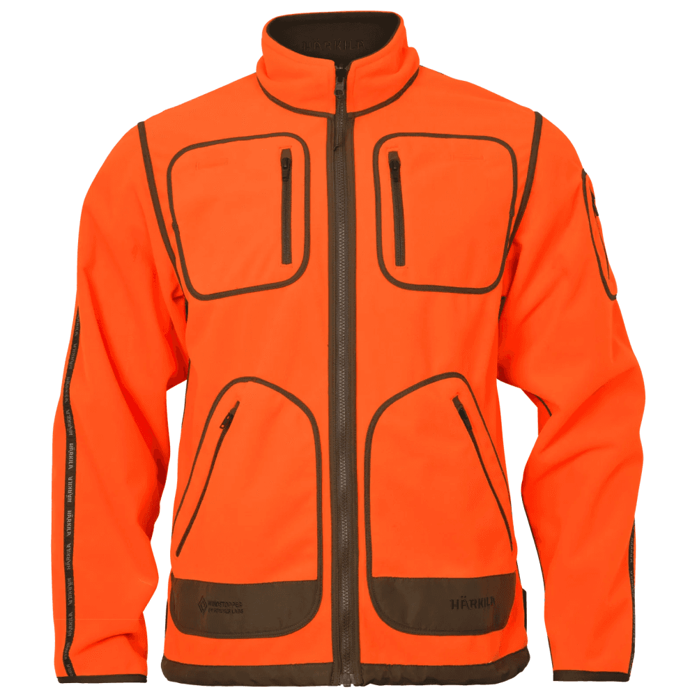 Kamko Blaze Rev. Fleecetröja Orange Blaze/Willow Green, view: 0