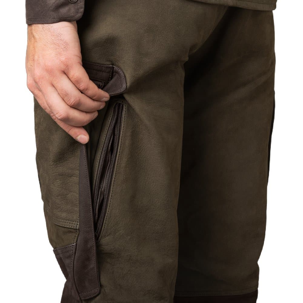 Pro Hunter Leather Byxor Willow Green, view: 3