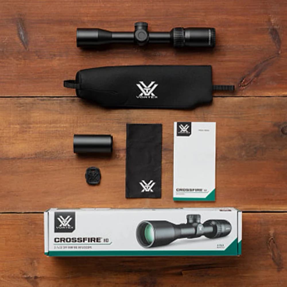 Crossfire Hd 2-7X32 Rimfire Riktm V-Plex, view: 4