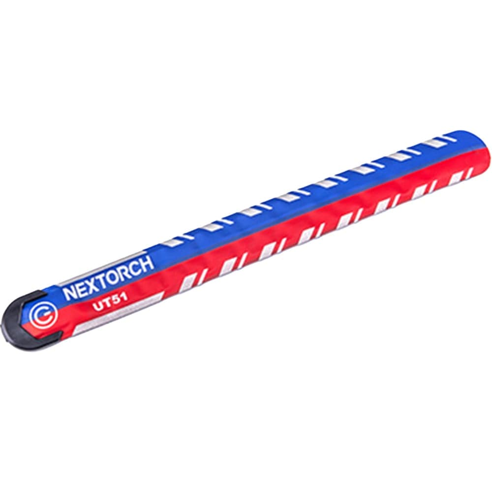 Ut51L Blinkade Armband 150Mah Laddbart Röd/Blå 458X38X10Mm, view: 0