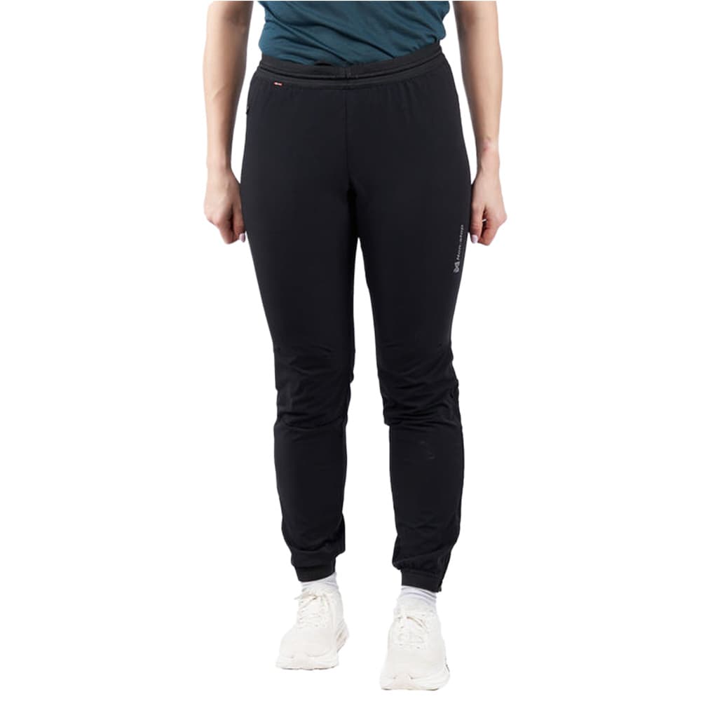 W's Canix Warm-Up Pants Black/Orange, view: 0