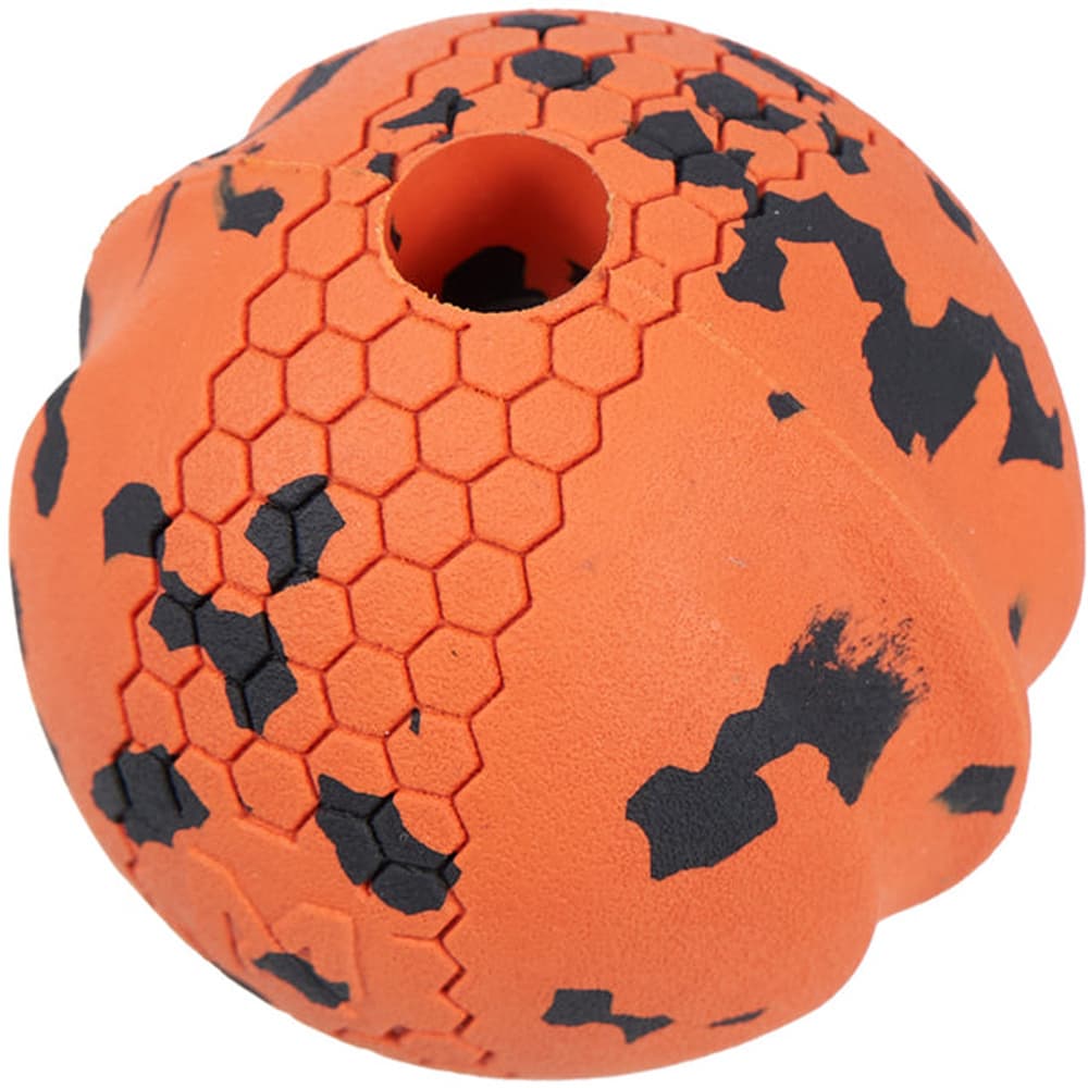 Dog Ball 70X70Mm Orange/Black, view: 0