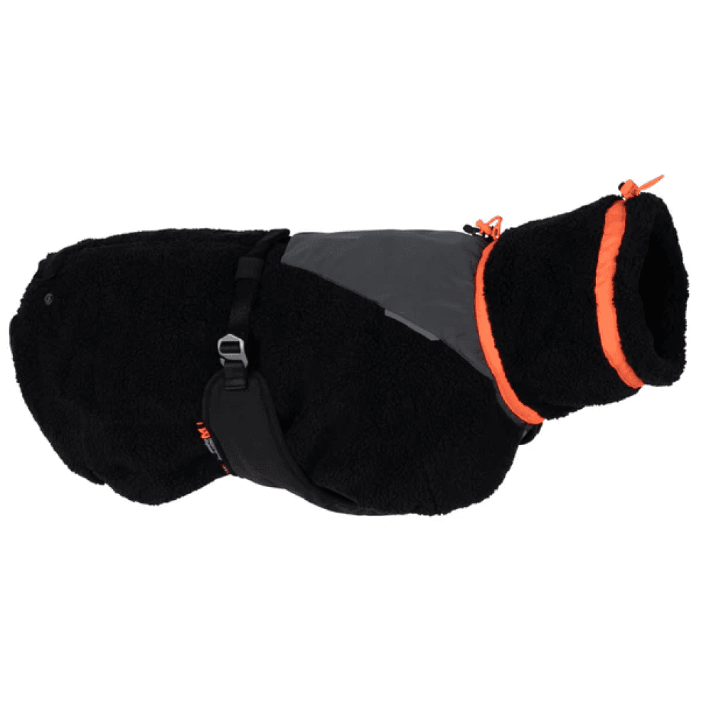 Trekking Fleece Dog Jacket 40-60 Black/Orange, view: 0