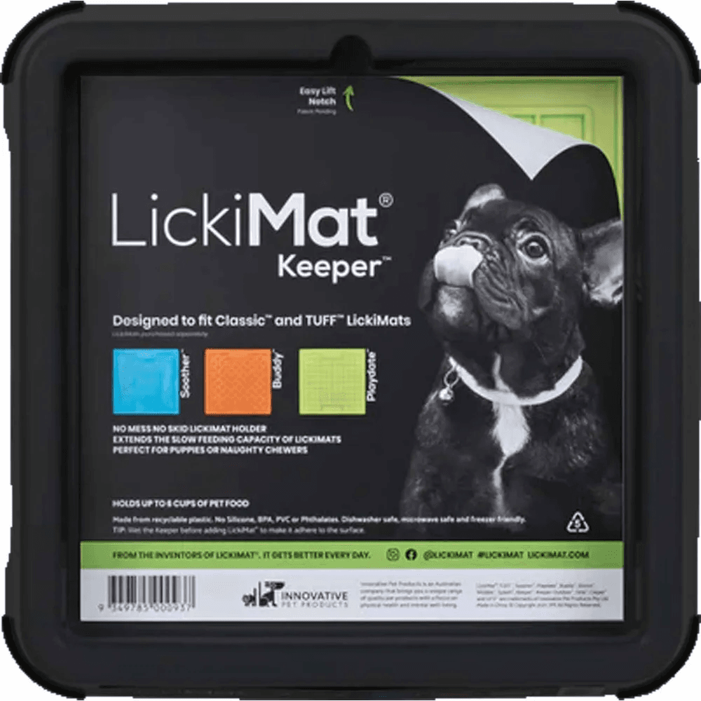 Lickimat Keeper (Classic & Tuff) Black, view: 2