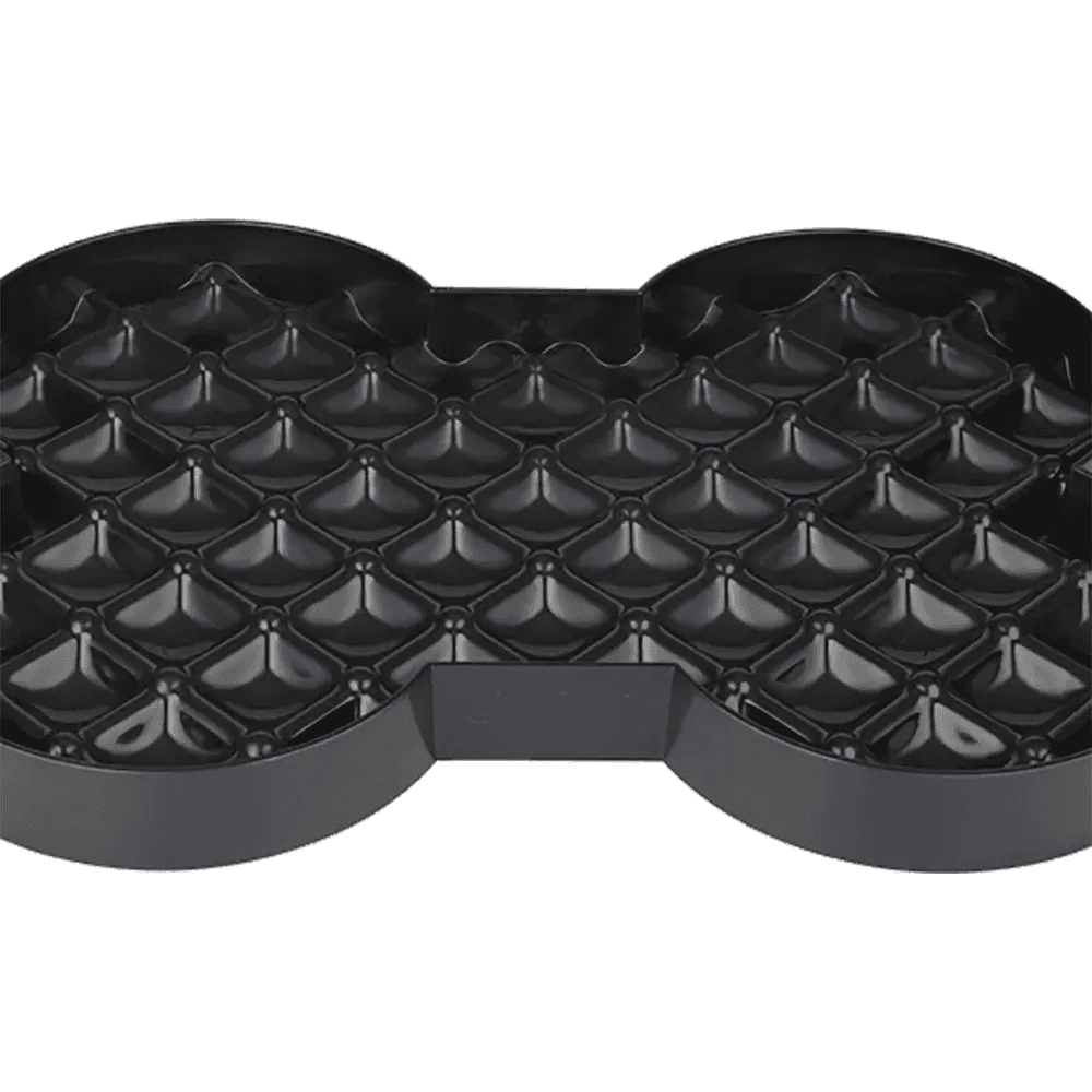 Hundskål Lickimat Slow Feeder Plate 35X26X3Cm Black, view: 1