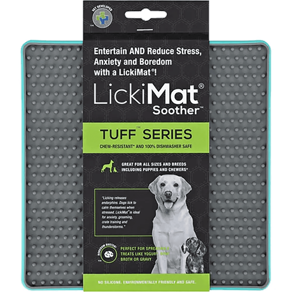 Hundskål Lickimat Soother Tuff 20Cm Turquoise, view: 2