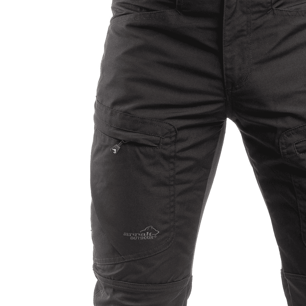 M's Active Stretch Pants Anthracite, view: 4
