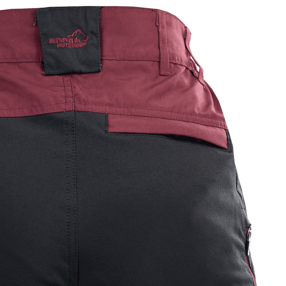 W's Active Stretch Pants Burgundy, view: 4