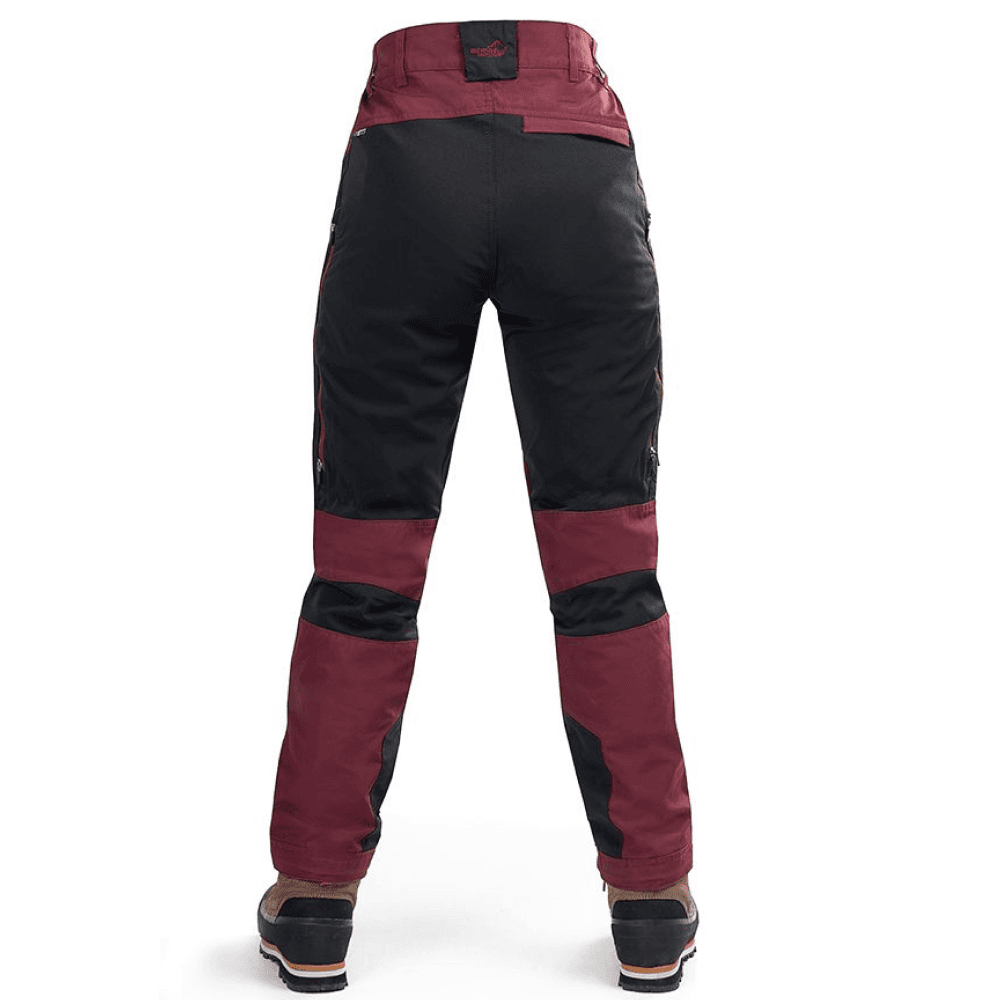 W's Active Stretch Pants Burgundy, view: 2
