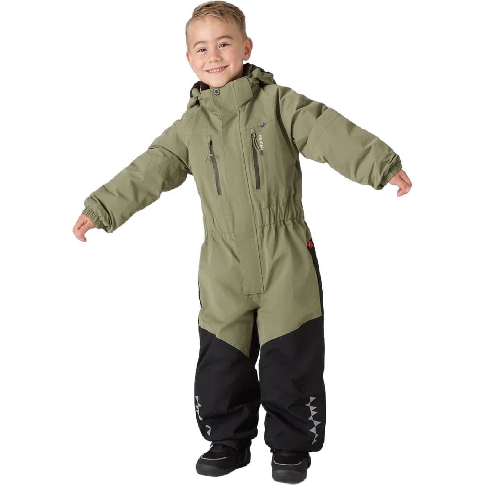 Penguin Snowsuit Moss, view: 4