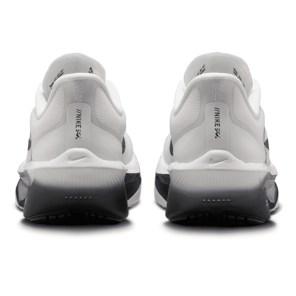 W's Zoom Fly 6 Road Racing Shoes White/Black-Smoke Grey-Metallic Silver, view: 4