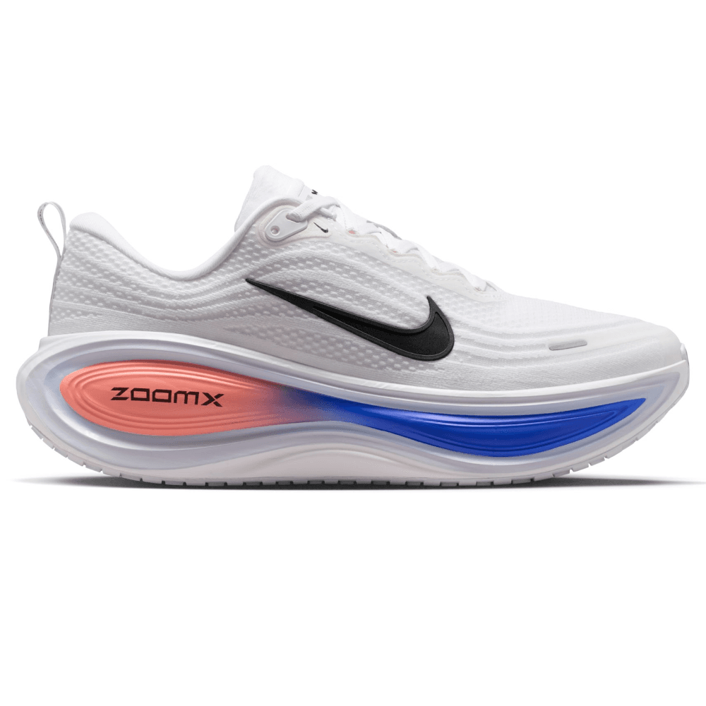 M's Vomero Plus Road Running Shoes White/Black-Atomic Pink-Racer Blue, view: 0