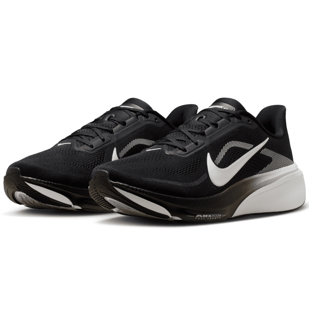 M's Pegasus 42 Road Running Shoes Black/White-Photon Dust, view: 1