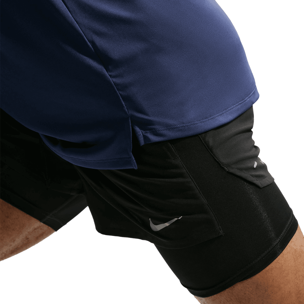 M's Stride Dri-Fit Adv Long-Sleeve Running Top Midnight Navy/Reflective Silv, view: 3