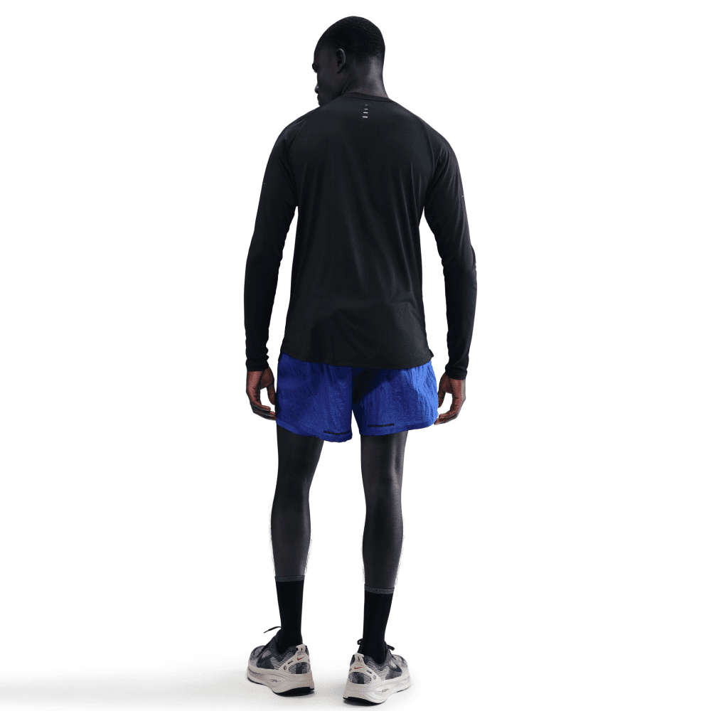M's Stride Dri-Fit Adv Long-Sleeve Running Top Black/Reflective Silv, view: 4