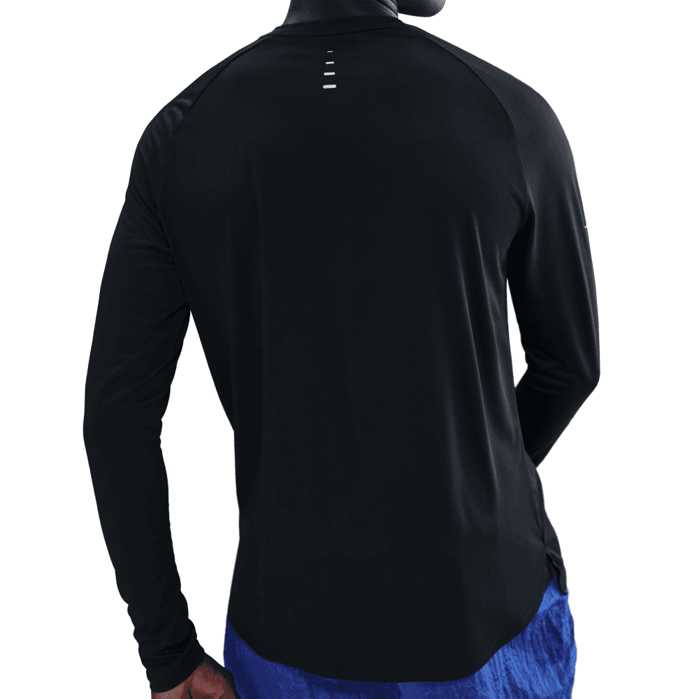 M's Stride Dri-Fit Adv Long-Sleeve Running Top Black/Reflective Silv, view: 1