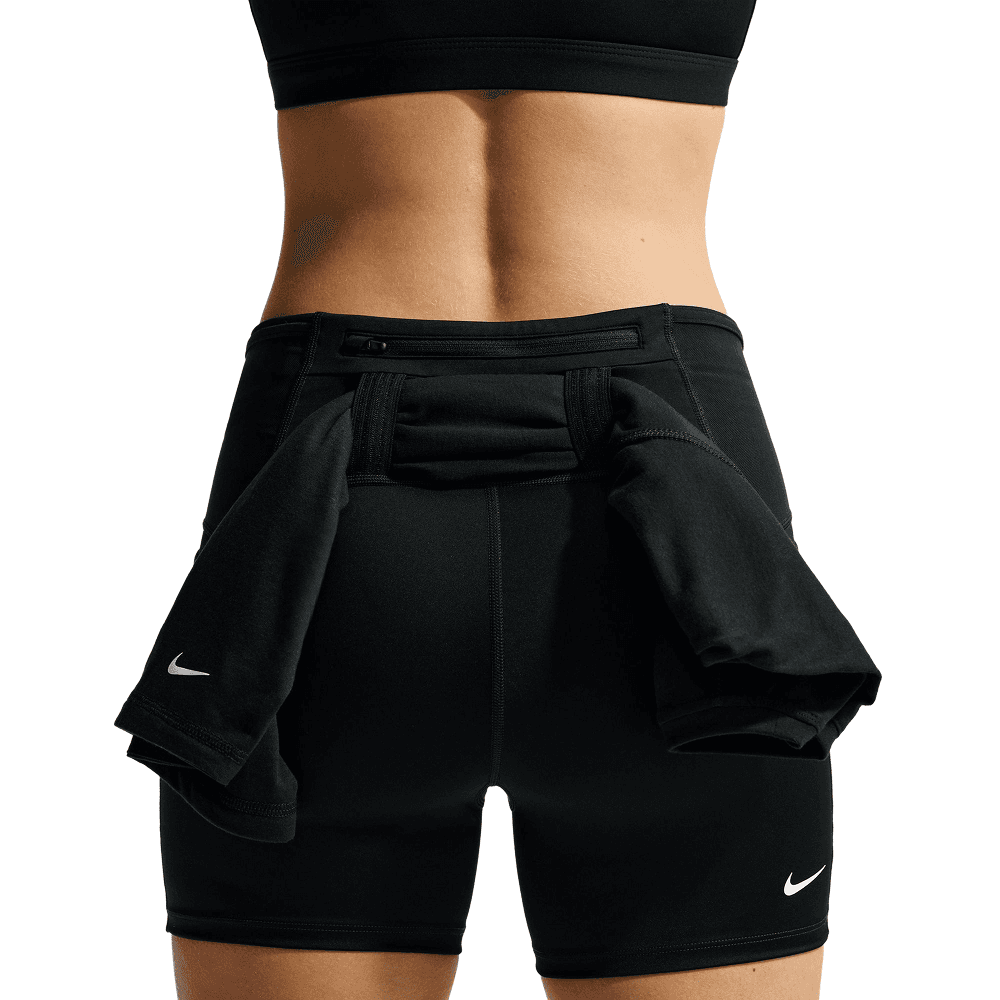 W's Acg Dri-Fit High-Waisted 4" Trail Running Shorts Black/Summit White, view: 3